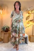 Made in Italy Roza T Shirt Dress Jungle Kingdom